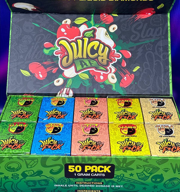 Juicy AF Carts (1g) – packaging